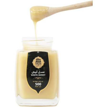 100% Natural Honey عسل أبيض طبيعي